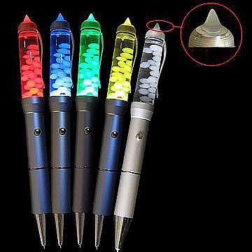 Cool Liquid Pda Pen With 7 Color