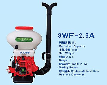 Mist Blower 3Wf-2.6A (26L)