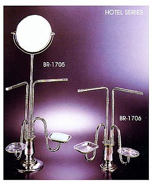 Br-1705 Soap &Amp; T. B. Holder W/Towel Bar