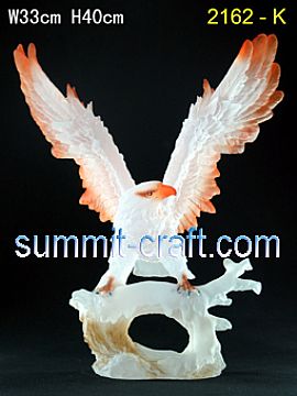 Frosted Crafts-Polyresin Figurines Of Hawk