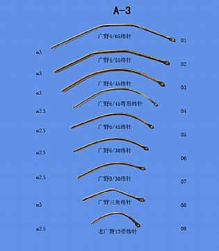 Weft Needle For Needle Loom