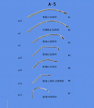 Weft Needle For Needle Loom