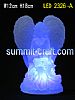 LED Gift-Frostedcrystallinepolyresin Angell