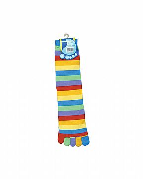 Muticolor Five Toe Socks