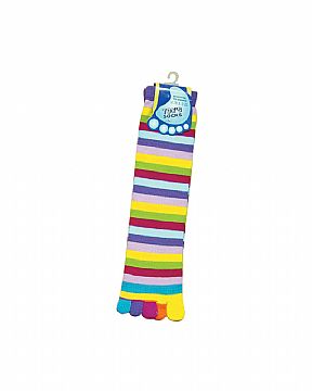 Muticolor Five Toe Socks