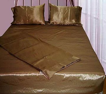 Silk Bedding-Camel Color