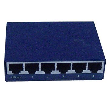 Rmntsw101 10/100Mbps 5Port Switch Steel Case