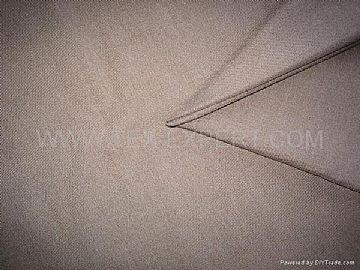 Polyester/Wool Serge Fabric