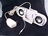 Transformer For Ipod MP3 Mini Speaker  White Color