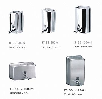 Stainless Steel Soap Dispensers