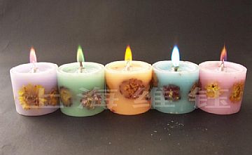 Color Flame Candle