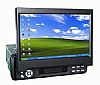 Fully-Motorized In-Dash LCD Monitor With Touch