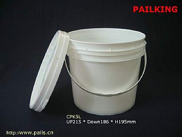 Cpk5l Plastic Pails, Plastic Buckets, Containers