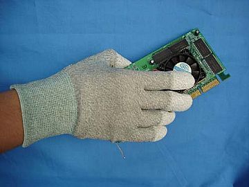 Anti- Static Finger Coating Gloves