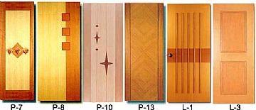 Pattern Veneered Door