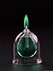 Hand-Made Glass Oil Lamp
