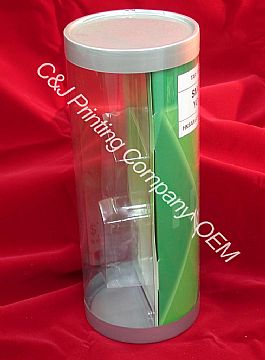 Cylinder Pvc Plastic Box