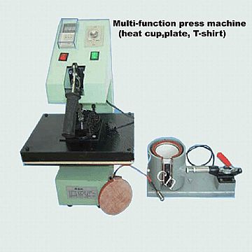 Multi-Function Press Machine(Heat Cup,Plate, T-Shirt)