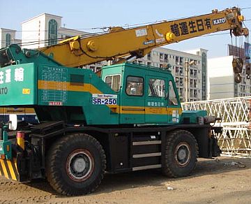 Kato Rk25h-5 Rough-Terrain Crane