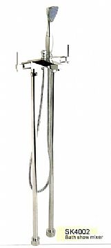 Long Decked Bath And Shower Mixer