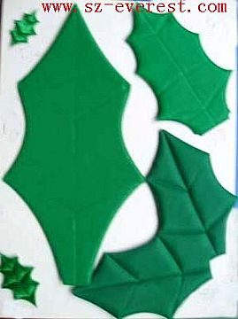 The Good Luck Is Satisfied- Jade-Green Five Cape Leafs