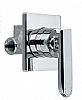 Shower Mixer,Square Cover-Plate