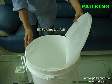 *Ez Folding Lid Detergent  Pails ,Buckets, Boxes