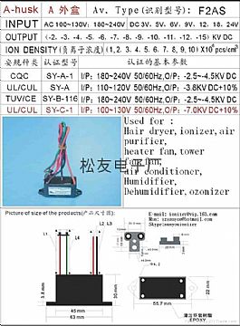 Negative Ion Generator