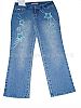 06-0019#Embroidered Lycra Jeans