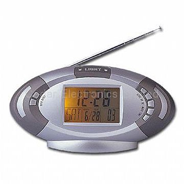 Fm Auto Scan Radio &Amp; Calendar Clock