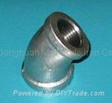 Pipe Fittings 150# Malleable Fittings 45&Deg;Elbow,Banded, Ansi B16.3,