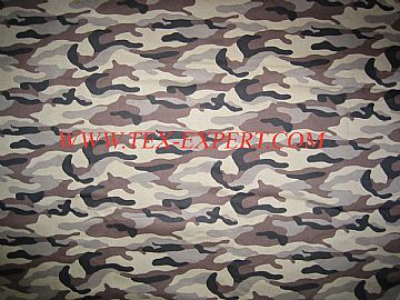 Camouflage Fabric With Spandex