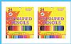 7&Quot; 24-Colored Pencils