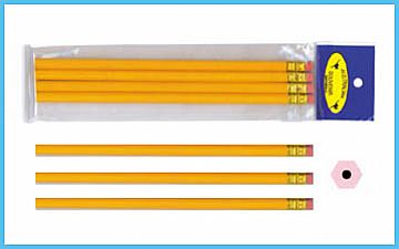 Yellow Pencil With Eraser