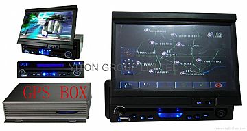 Car Dvd/Divx/Mp4/Usb With Tv/Am/Fm With 7''Full Tft Player