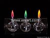 Hand-Made Color Flame Oil Lamps