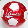 Machine Sewn Soccer Ball Red Color