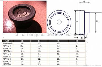 Circular Vial With Mounted(Click For Large Photo, Find Specification Table)