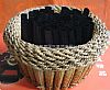 Bamboo Charcoal Craft Basket