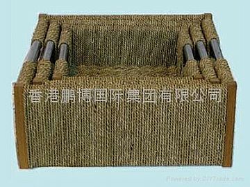 Bamboo Charcoal Craft Basket