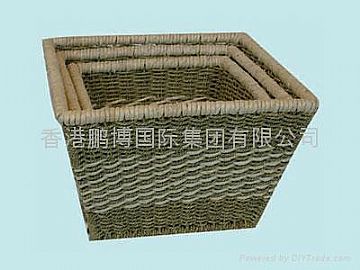 Bamboo Charcoal Craft Basket