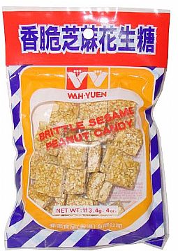 Brittle Sesame Peanut Candy