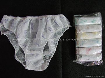 Disposable Printed Nonwoven Panties