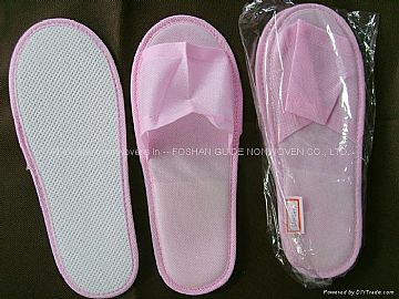 Disposable Nonwoven Hotel Slippers