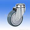 GR090 Gray Rubber Casters