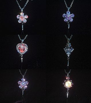 Flashing Crystal Necklace