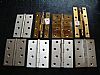 COATING SQUARE HINGES AND SOLID BRASS H HINGES