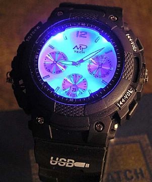 The First Mp3 Watch With Night Led Light