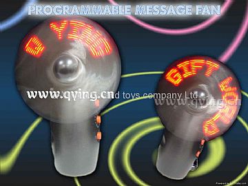 Programmable Led Mini Fan