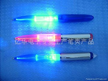 Turn Pen,Led Pen,Light Pen,Flashlight,Electric Torch